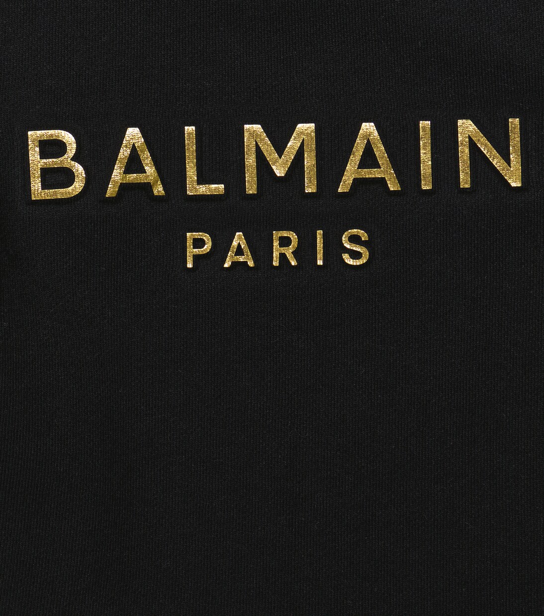 Cut-out cotton sweatshirt | Balmain Kids