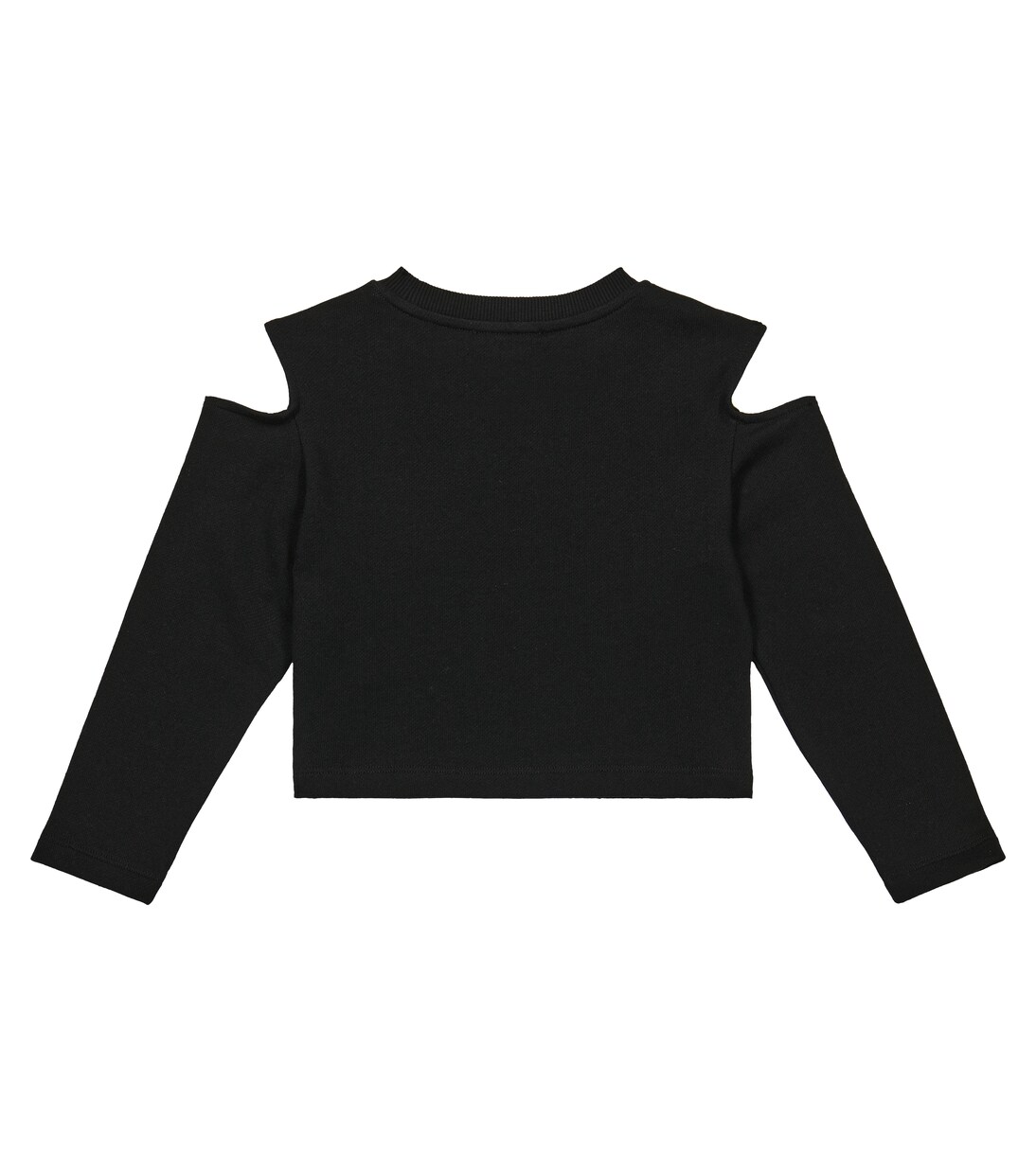 Cut-out cotton sweatshirt | Balmain Kids