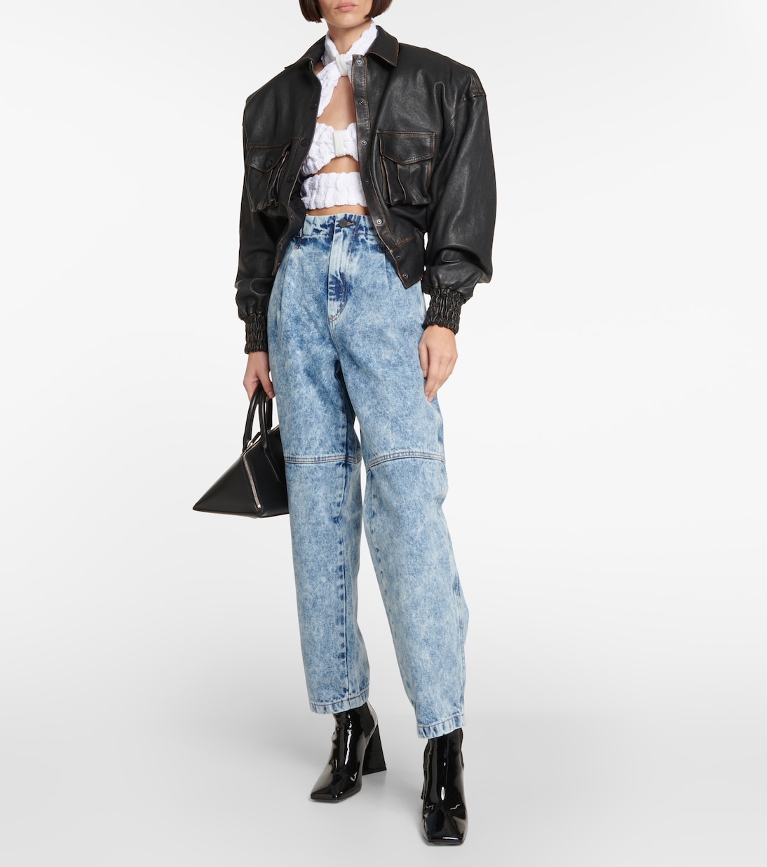 Top Jerez aus einem Baumwollgemisch | The Mannei