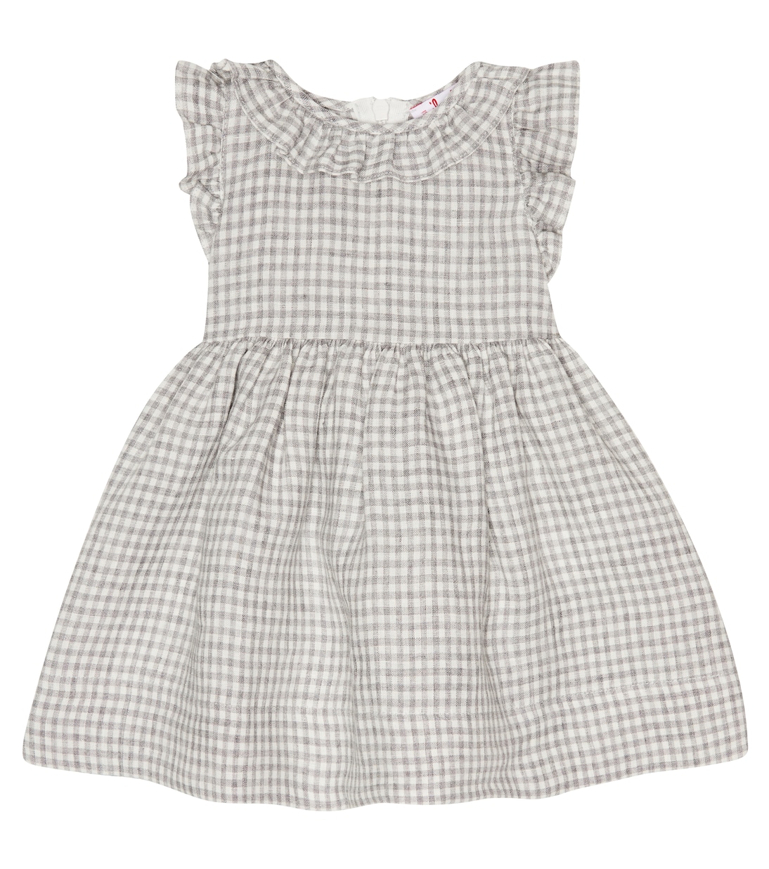 Baby - Abito in lino a quadretti | Il Gufo