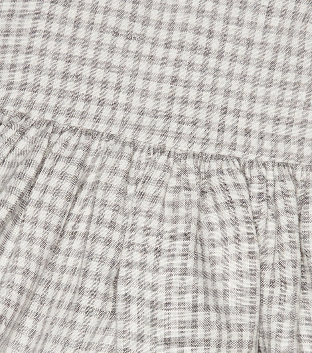 Baby - Abito in lino a quadretti | Il Gufo