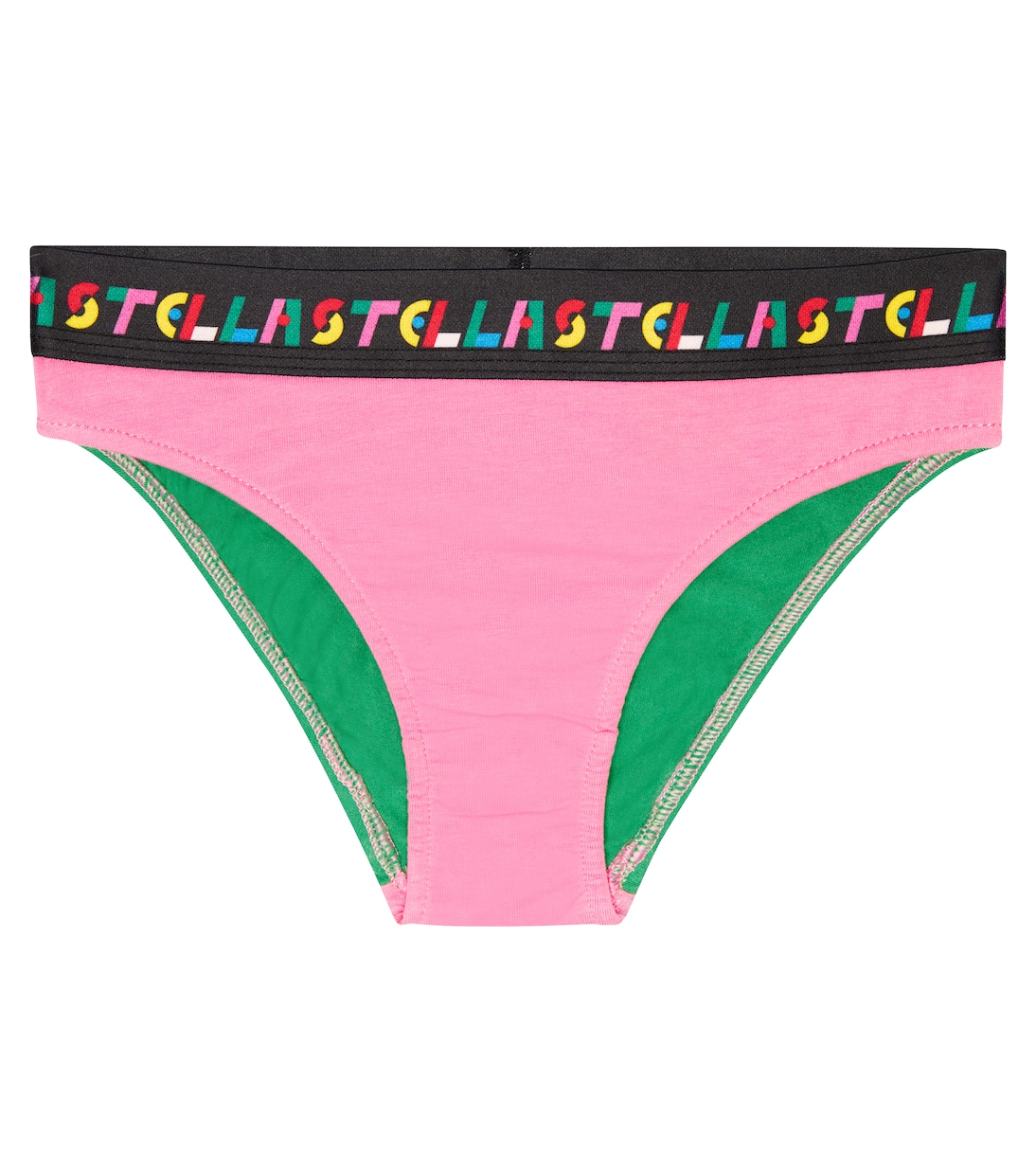 Set of 2 cotton-blend jersey briefs | Stella McCartney Kids