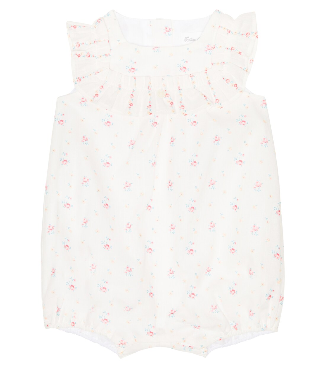 Baby floral cotton onesie | Tartine et Chocolat
