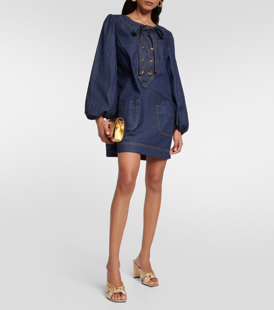 Avenue 85 metallic leather sandals | Jimmy Choo