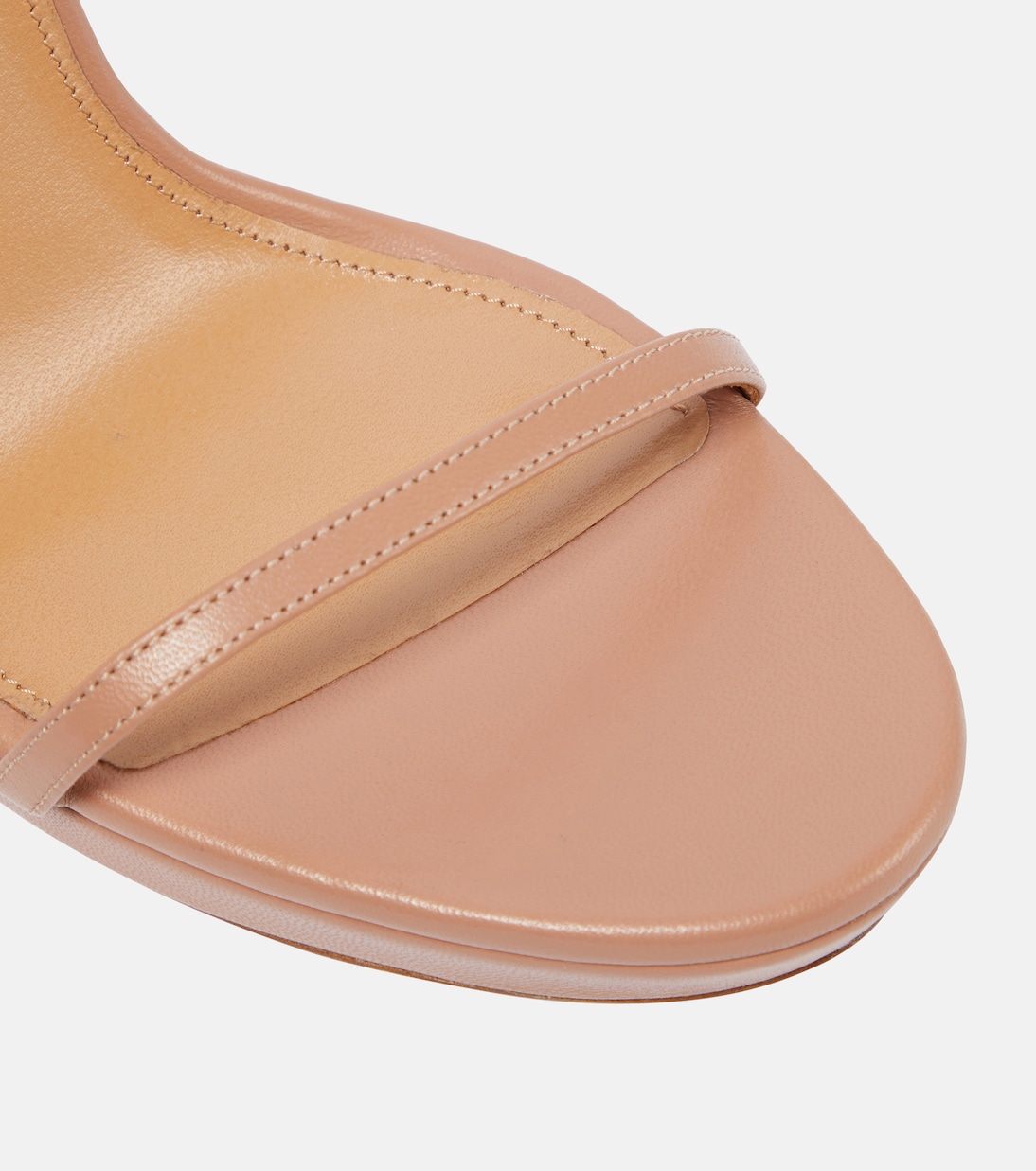 Olie 115 leather platform sandals | Aquazzura