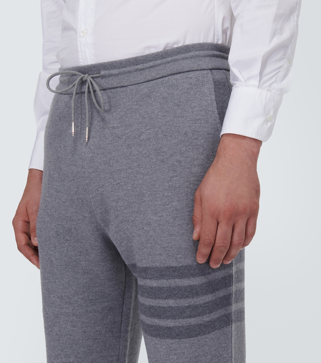 4-Bar wool-blend sweatpants | Thom Browne