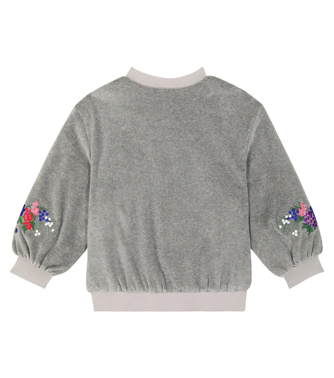 Embroidered velvet bomber jacket | Paade Mode