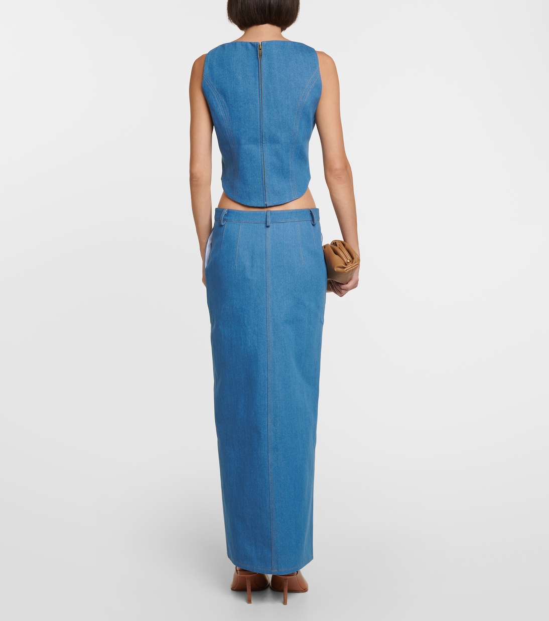 Top Colia aus Denim | Aya Muse