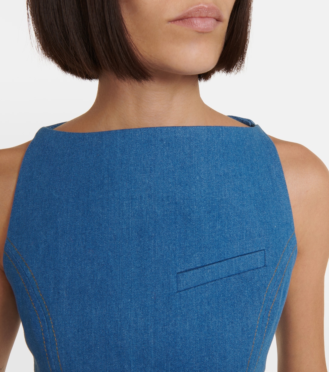 Top Colia aus Denim | Aya Muse