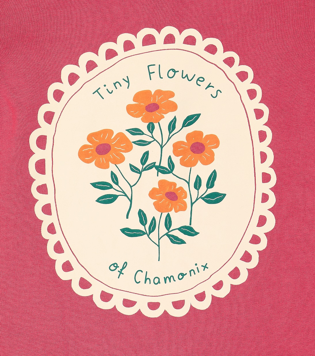 Baby Tiny Flowers cotton playsuit | Tinycottons