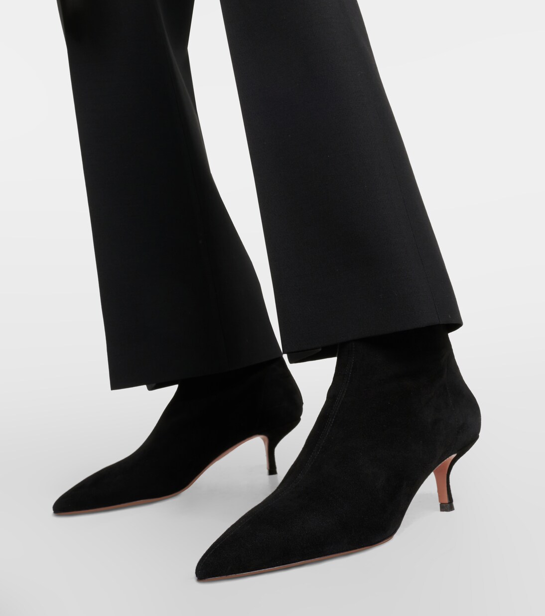 Montmartre 50 suede ankle boots | Aquazzura