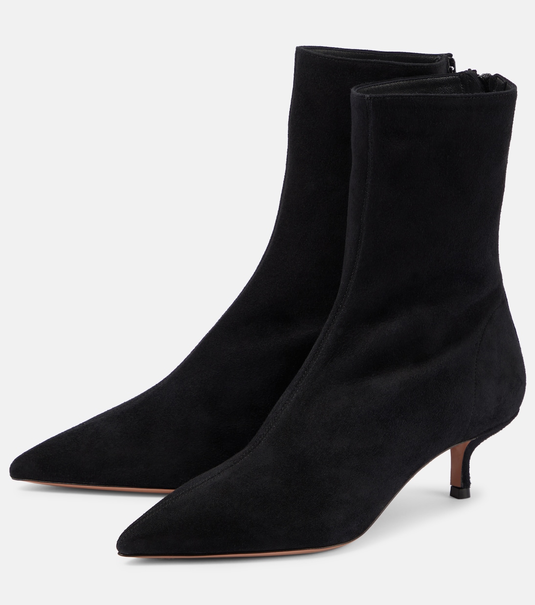 Montmartre 50 suede ankle boots | Aquazzura
