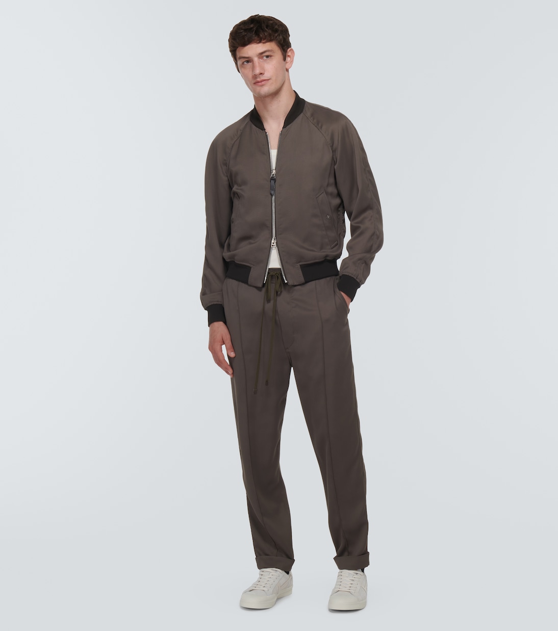 Cady tapered pants | Tom Ford