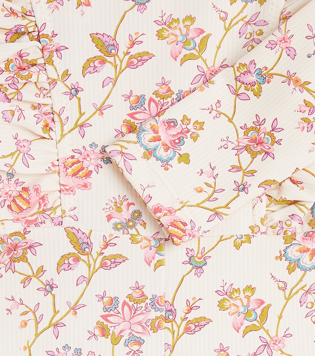 Baby Linette floral rashguard swimsuit | Louise Misha