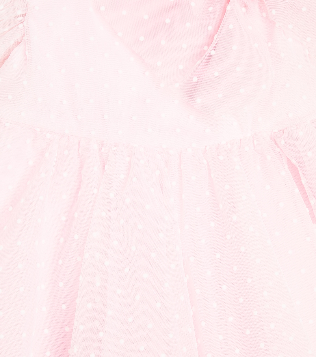 Baby - Abito in tulle a pois | Monnalisa