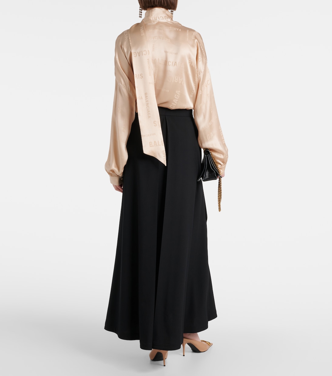 Maxirock aus Wolle | Balenciaga