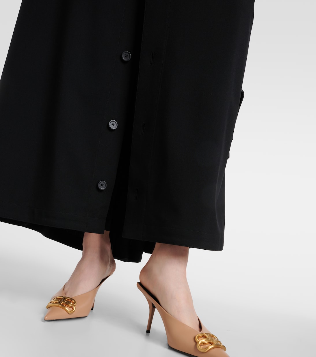 Maxirock aus Wolle | Balenciaga