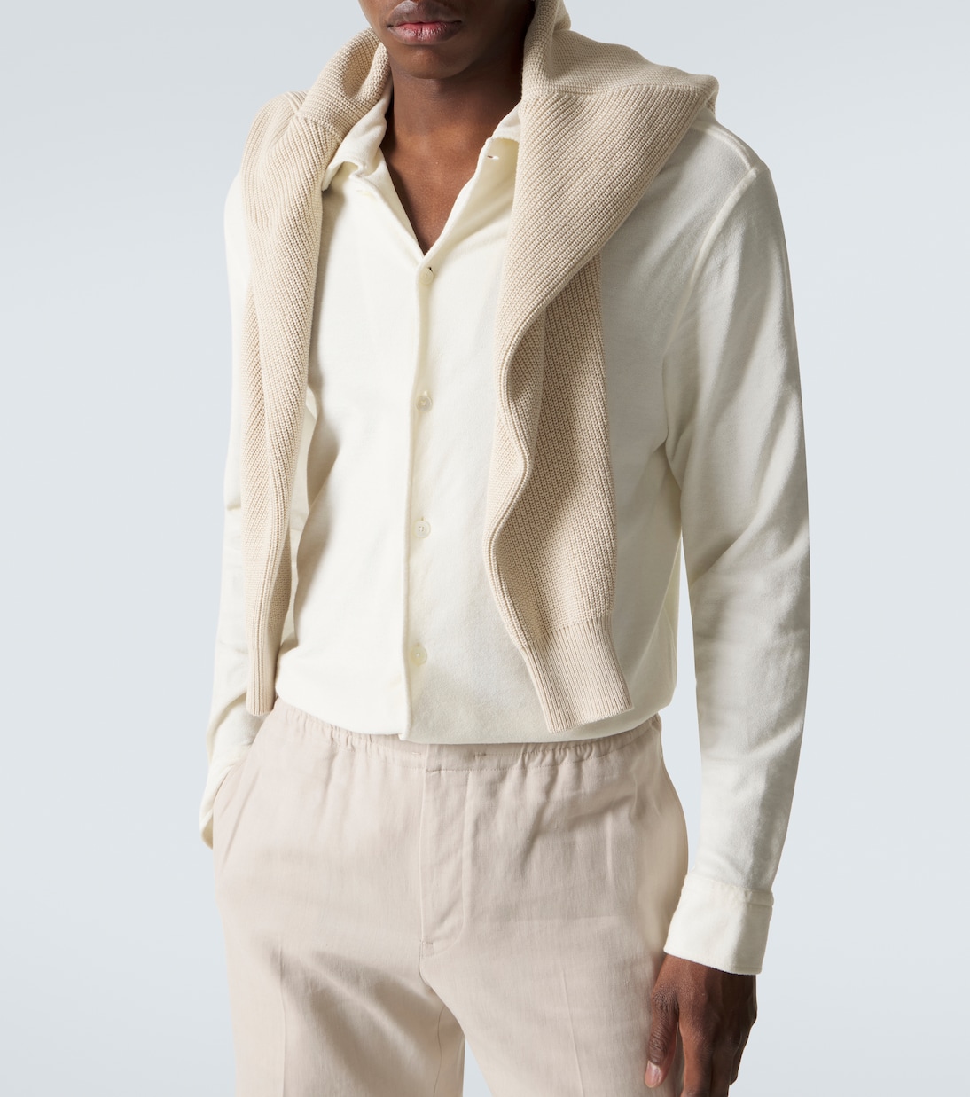 Hemd aus Baumwolle und Seide | Zegna