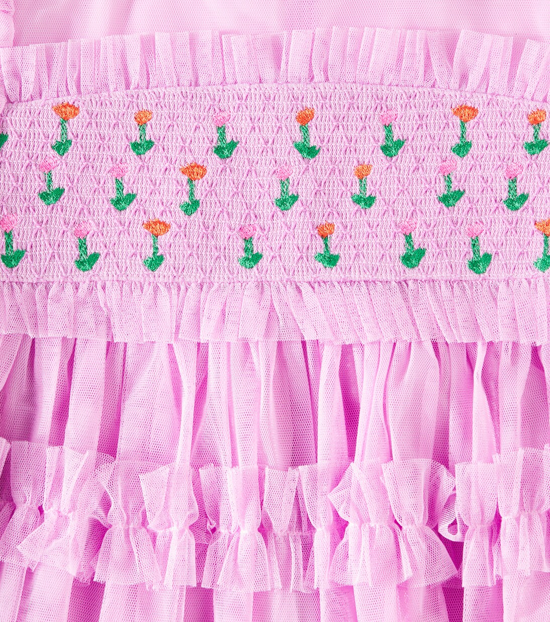Robe brodée en tulle | Stella McCartney Kids