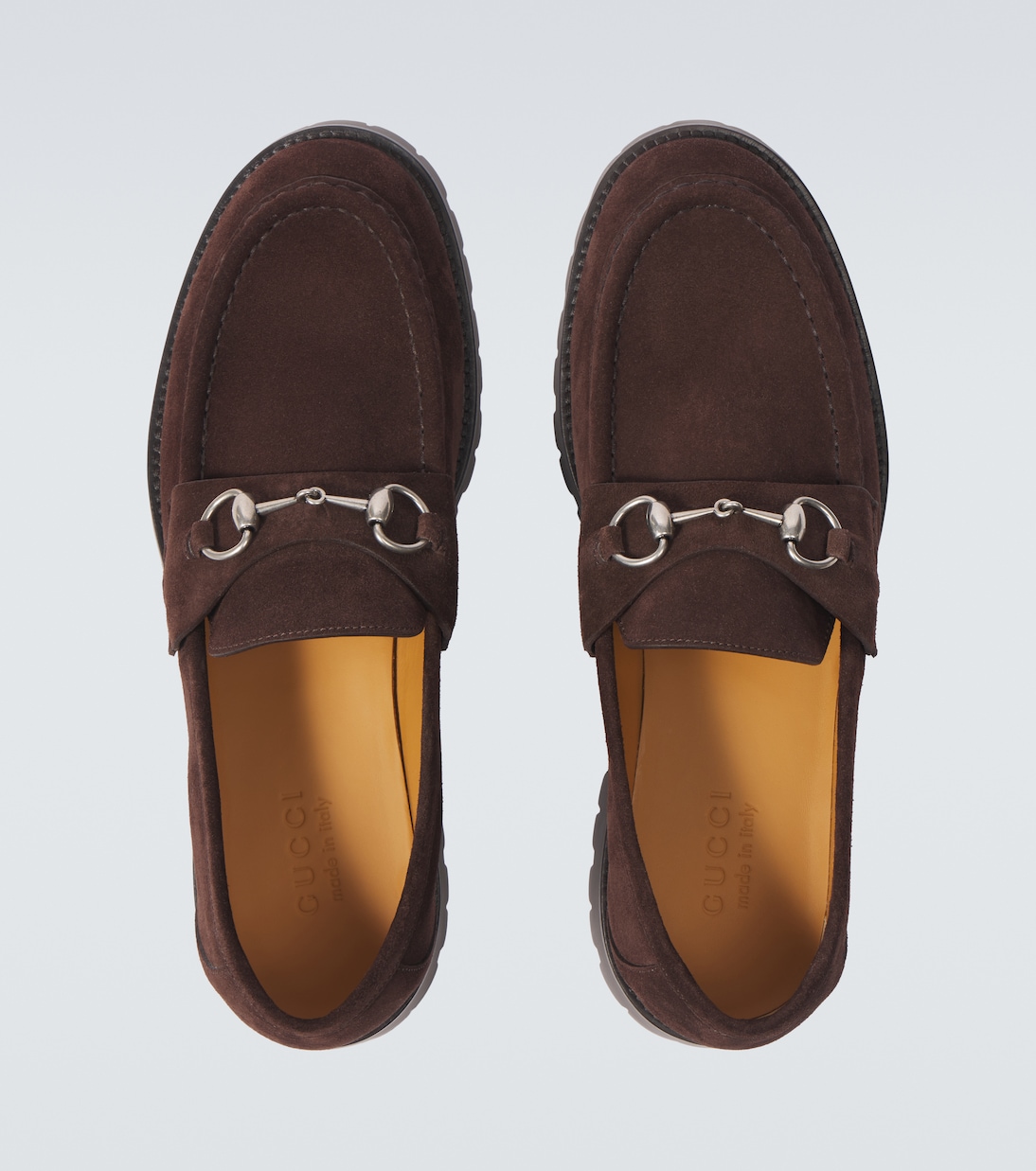 Horsebit suede loafers | Gucci
