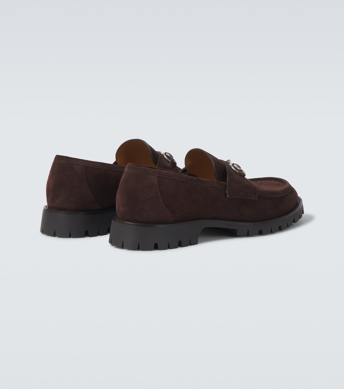 Horsebit suede loafers | Gucci