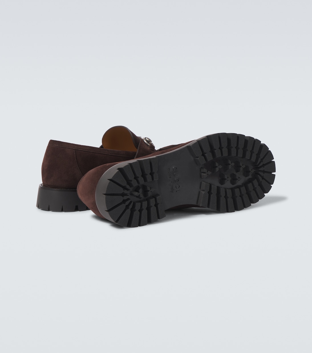 Horsebit suede loafers | Gucci
