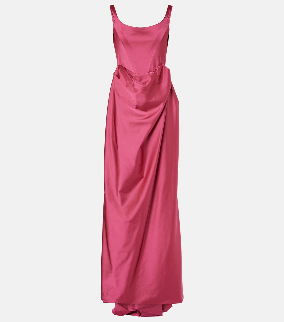 Robe longue en satin crêpe | Vivienne Westwood