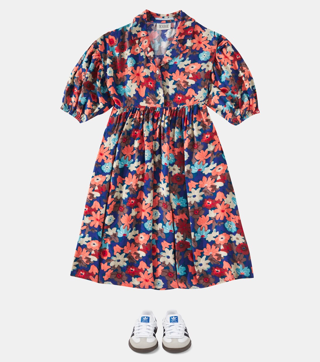 Robe chemise à fleurs | Scotch & Soda Kids