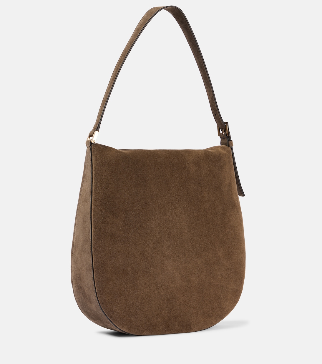 Borsa a spalla Large Tondo in suede | Savette