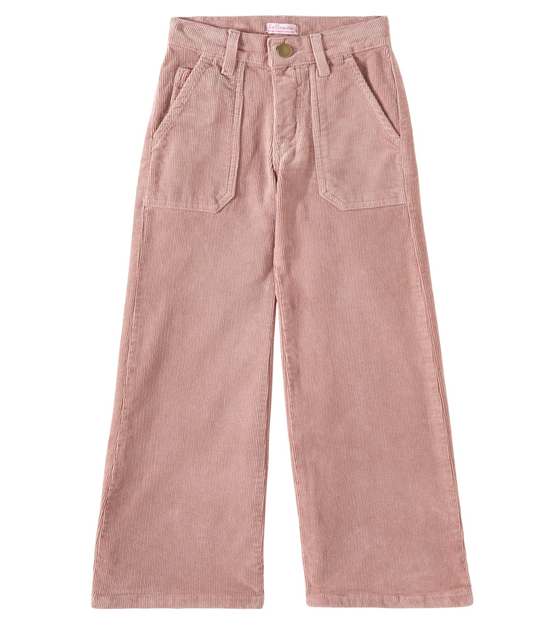 Enola cotton corduroy wide-leg pants | La Coqueta