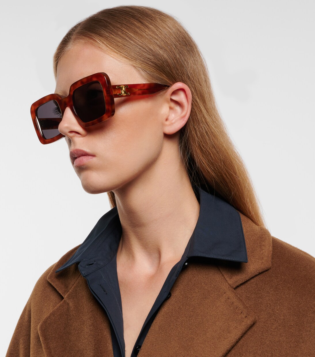 Triomphe 13 square sunglasses | Celine Eyewear