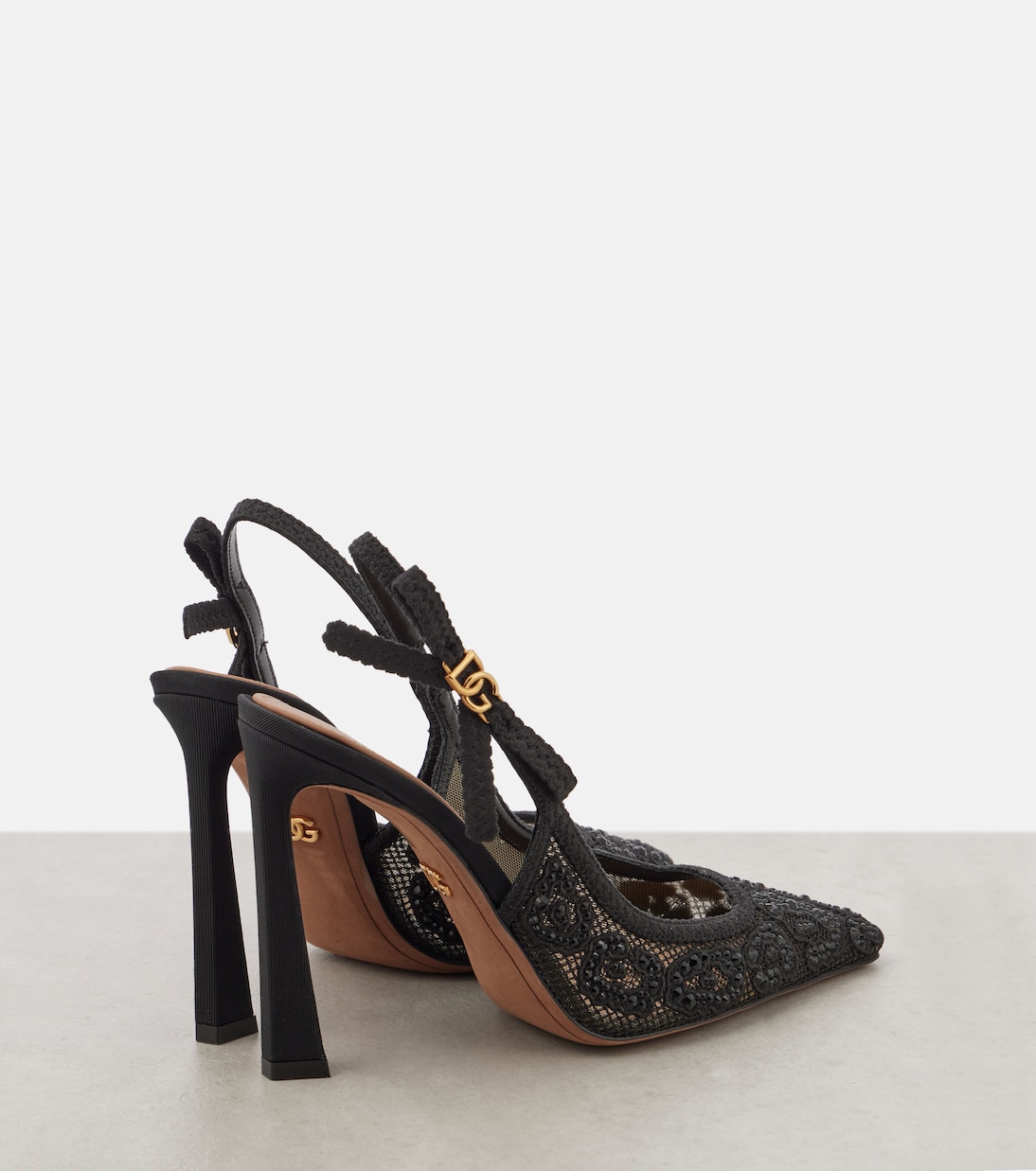 Verzierte Slingback-Pumps DG | Dolce&Gabbana