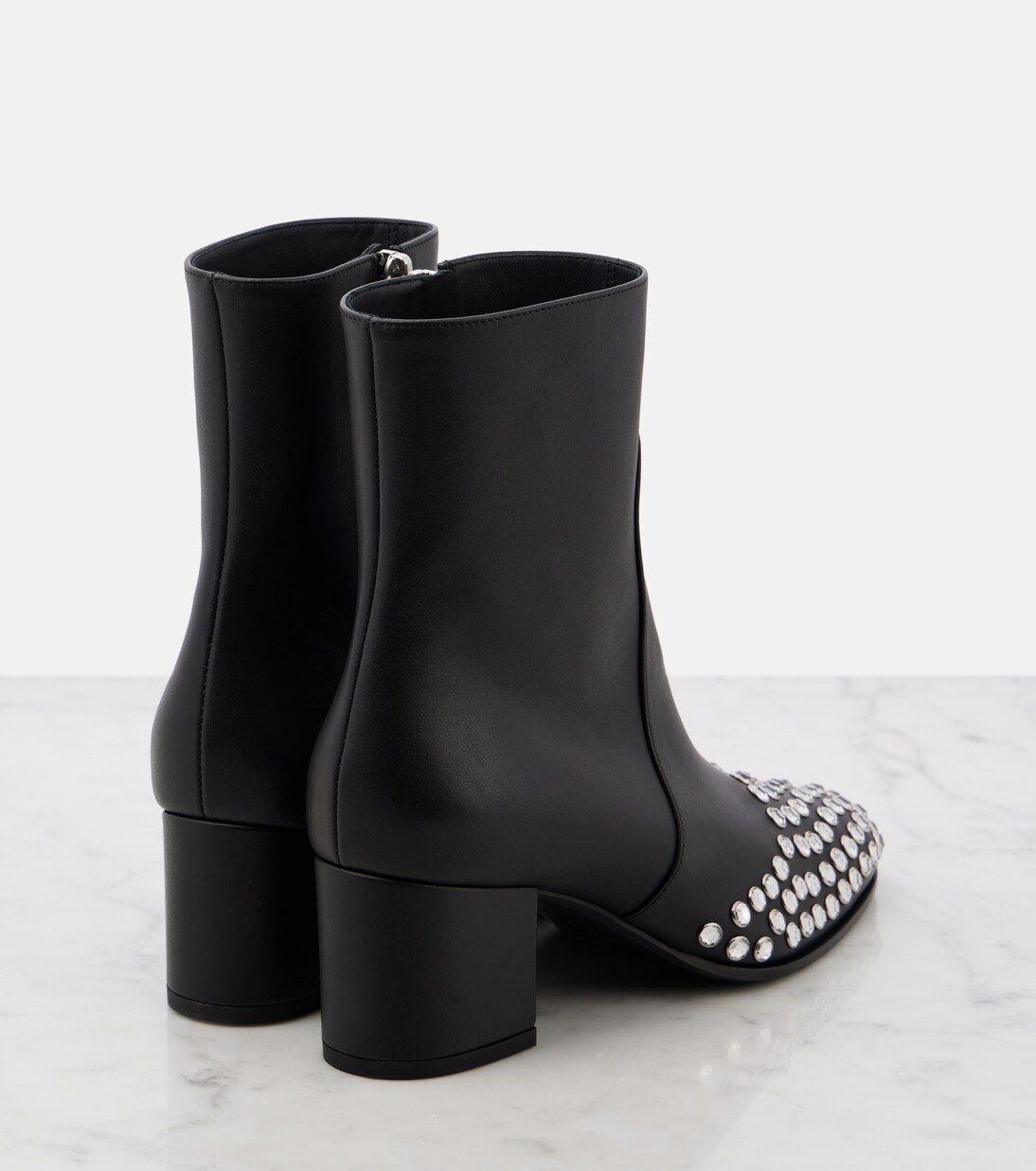 Botines 60 de piel adornados | Alaïa