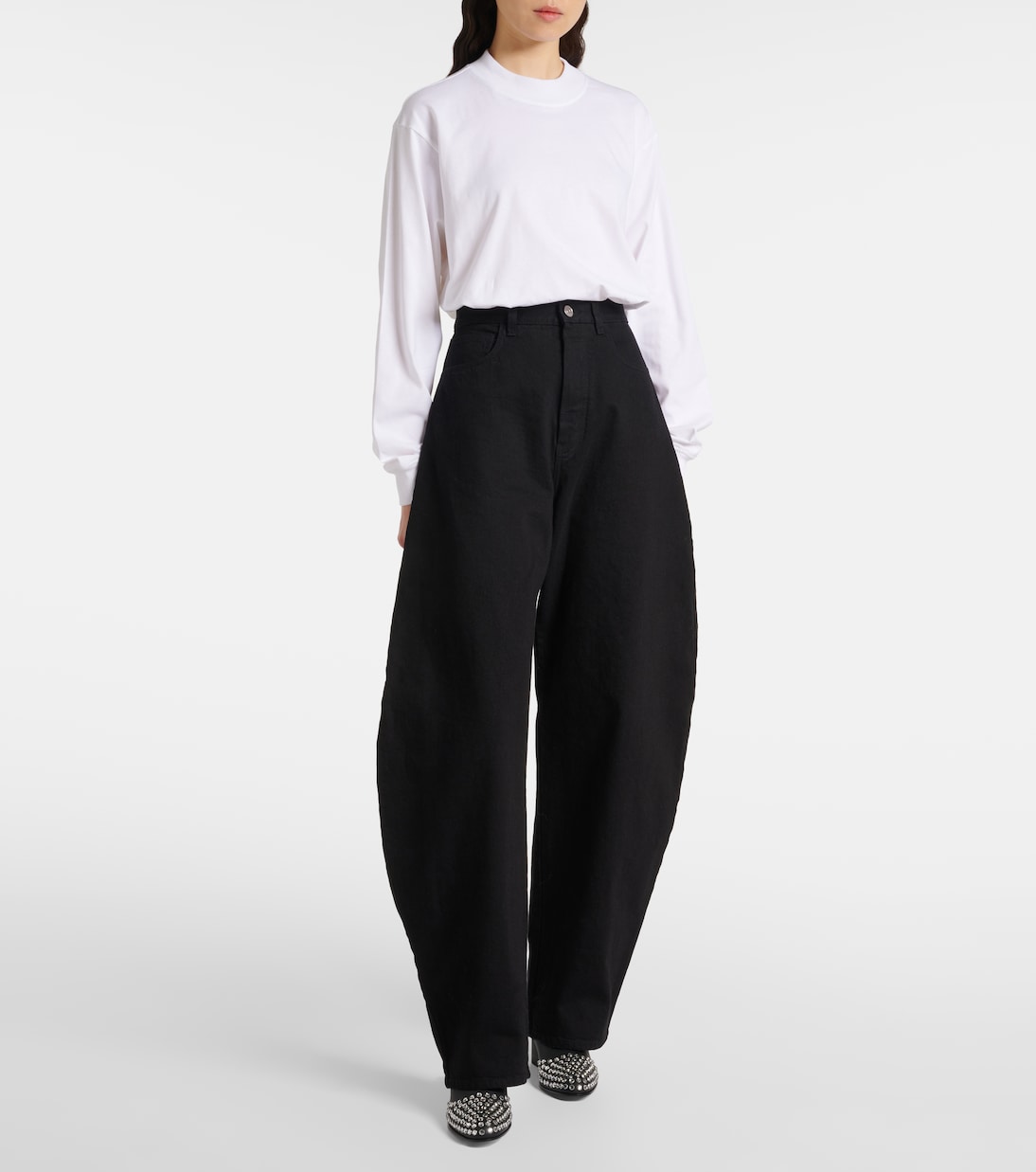 Botines 60 de piel adornados | Alaïa