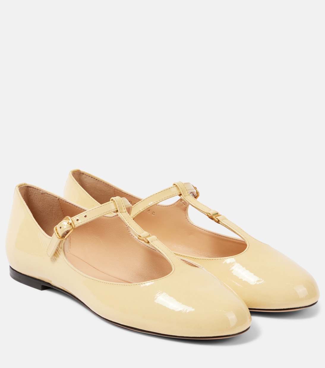 Marcie patent leather Mary Jane flats | Chloé