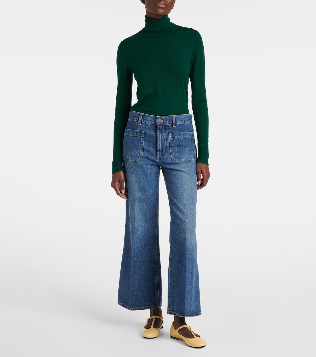 Marcie patent leather Mary Jane flats | Chloé