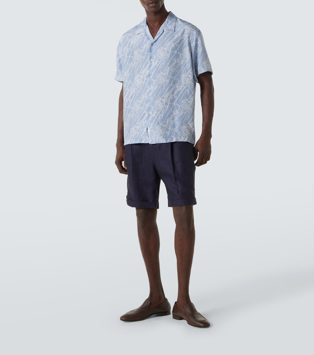 Shorts aus Leinen | Berluti