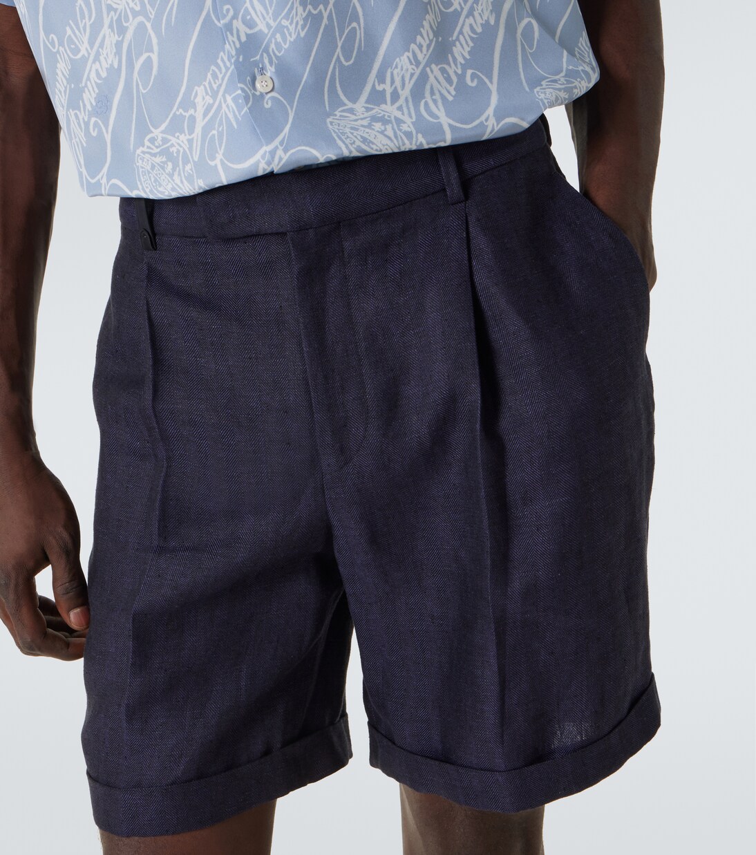 Shorts aus Leinen | Berluti