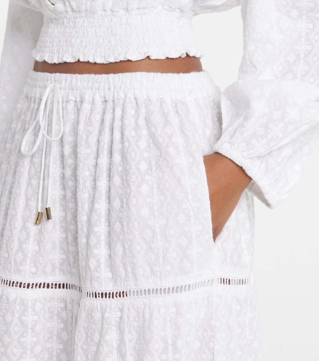 Maxirock Danielle aus Baumwolle | Melissa Odabash