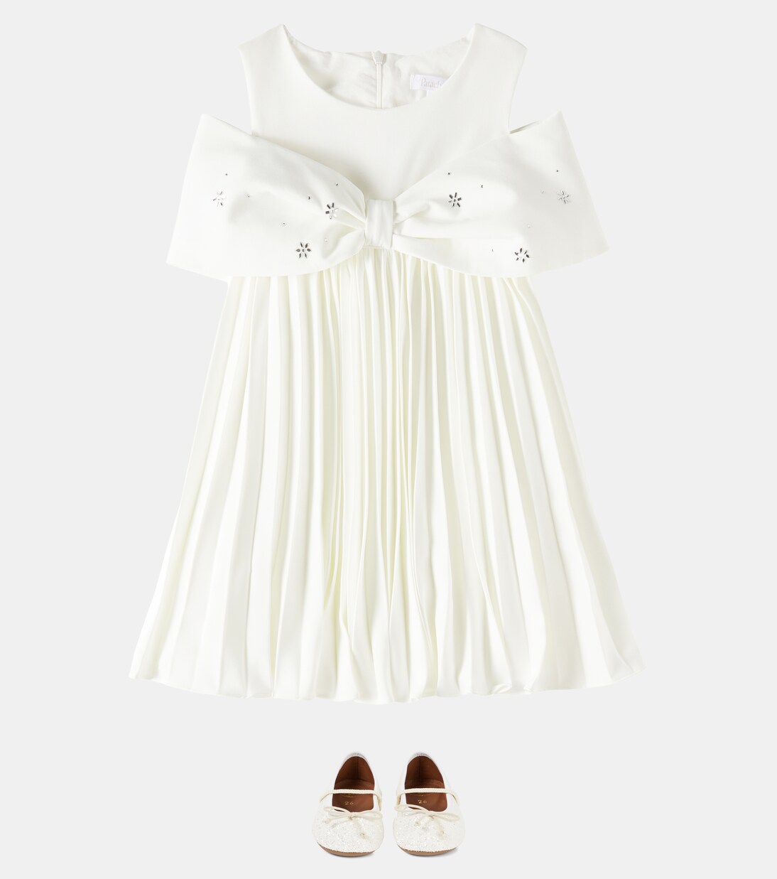 Riviera embellished pleated dress | Patachou