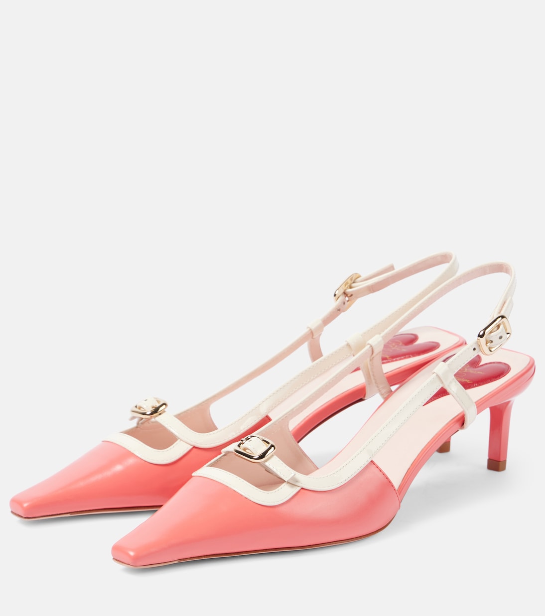 Slingback-Pumps Viv’ Canard 55 aus Leder | Roger Vivier
