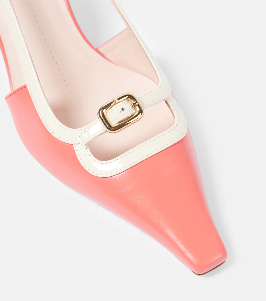Slingback-Pumps Viv’ Canard 55 aus Leder | Roger Vivier