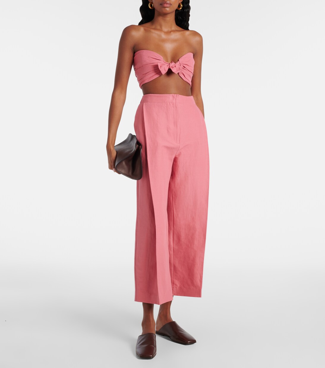 Bralette Awa aus Leinen und Baumwolle | Tove