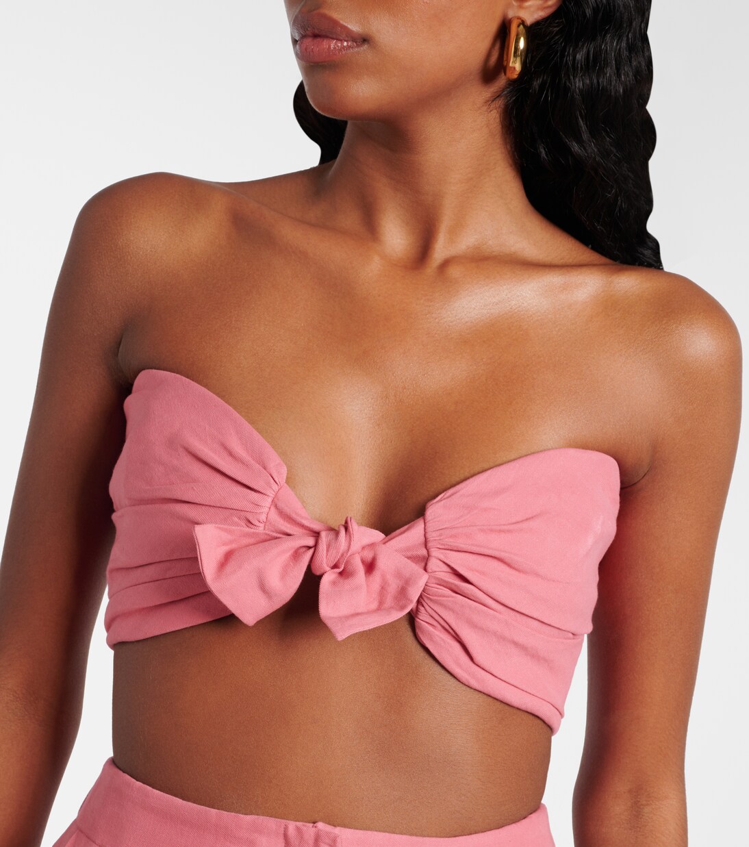 Bralette Awa aus Leinen und Baumwolle | Tove