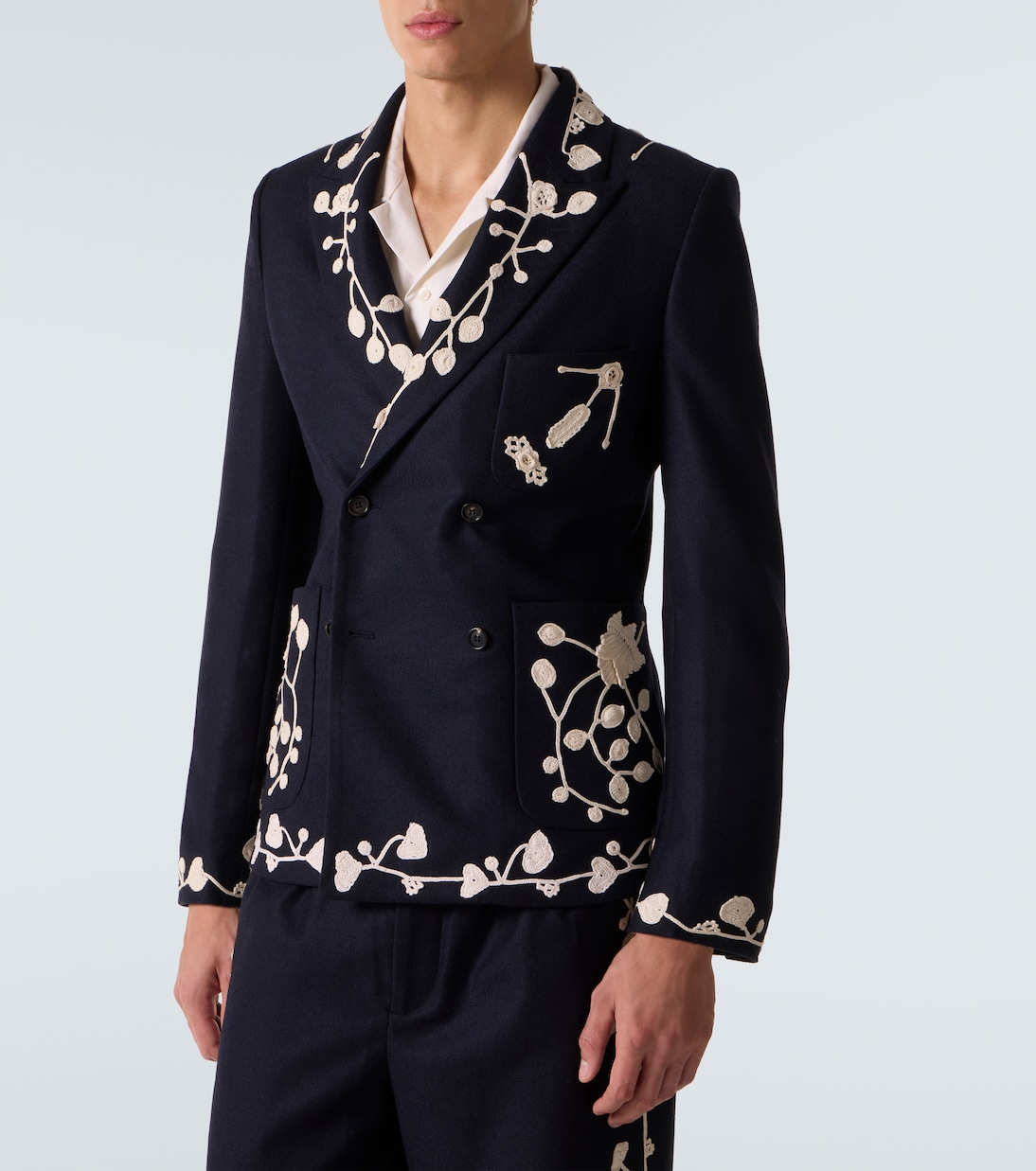 Blazer Snowdrop aus einem Wollgemisch | Bode