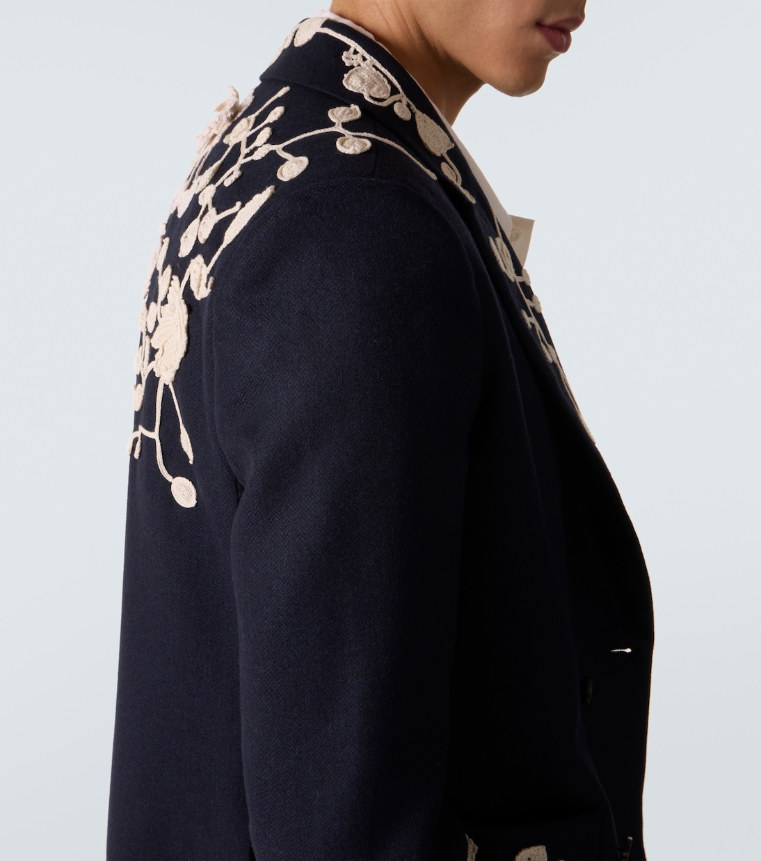 Blazer Snowdrop aus einem Wollgemisch | Bode