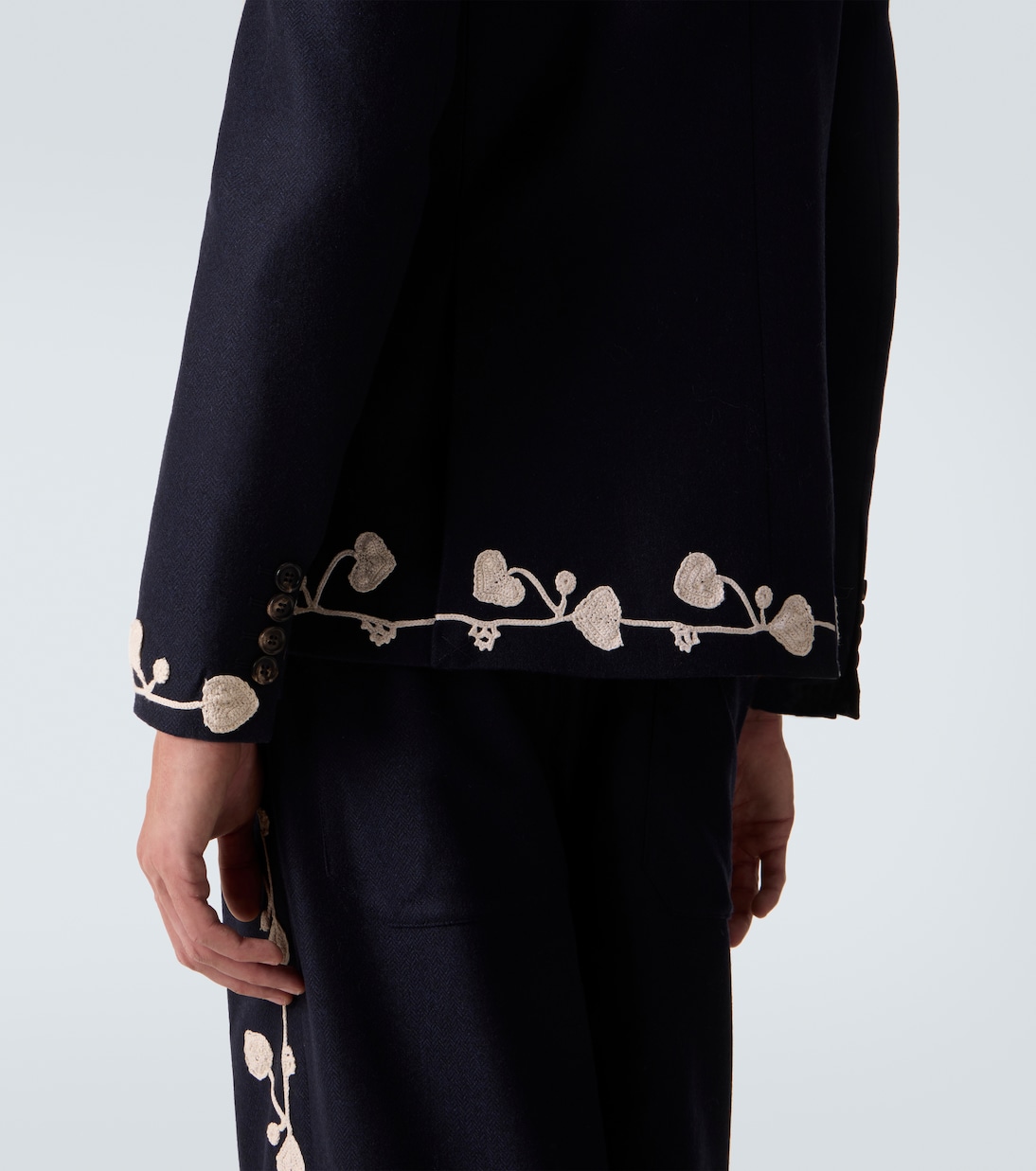 Blazer Snowdrop aus einem Wollgemisch | Bode