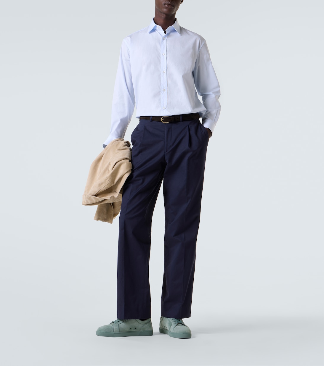 Louis Junior suede sneakers | Christian Louboutin