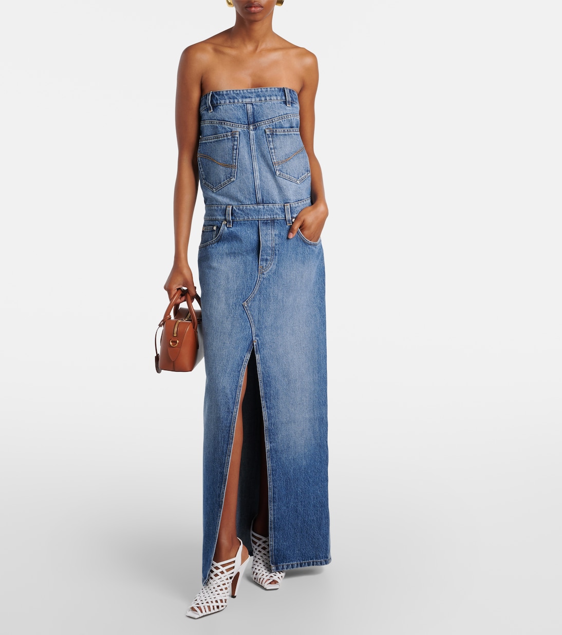 Abito lungo di jeans | Stella McCartney