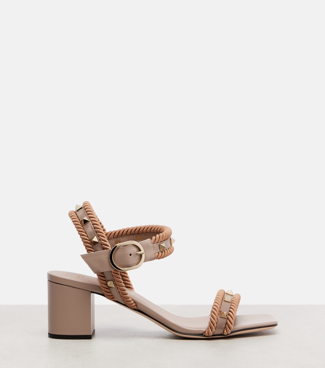 Rockstud Torchon 60 leather sandals | Valentino Garavani